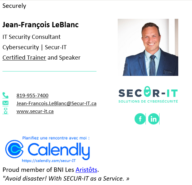 jean-francois.leblanc@secur-it.ca 819-955-7400 secur-it.ca